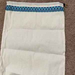 Tory Burch reusable authentic bag 15” x 12”